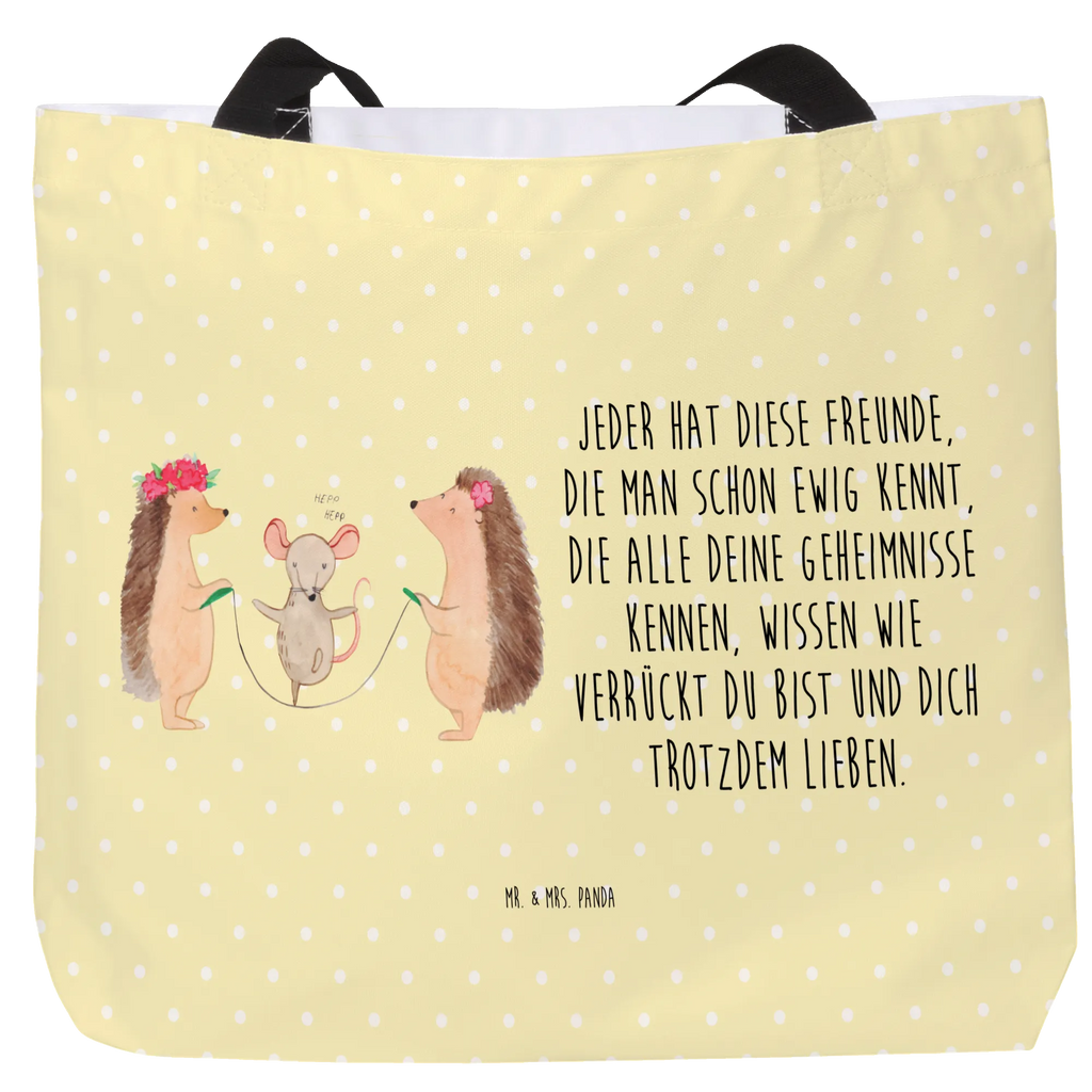 Shopper Hedgehog skipping Schultertasche, Stofftasche, Schultasche, Tüte, Einkaufsbeutel, Tragebeutel, Freizeittasche, Alltagstasche, Beutel, Ausflug, Strandtasche, XXL Tasche, Einkaufstasche, Shopper, XL, Schulbeutel, Gute Laune, Tiermotive, Tiere, Lustige Sprüche, Kindergarten, Maus, Kinder, Seilhüpfen, Seilspringen, Igel