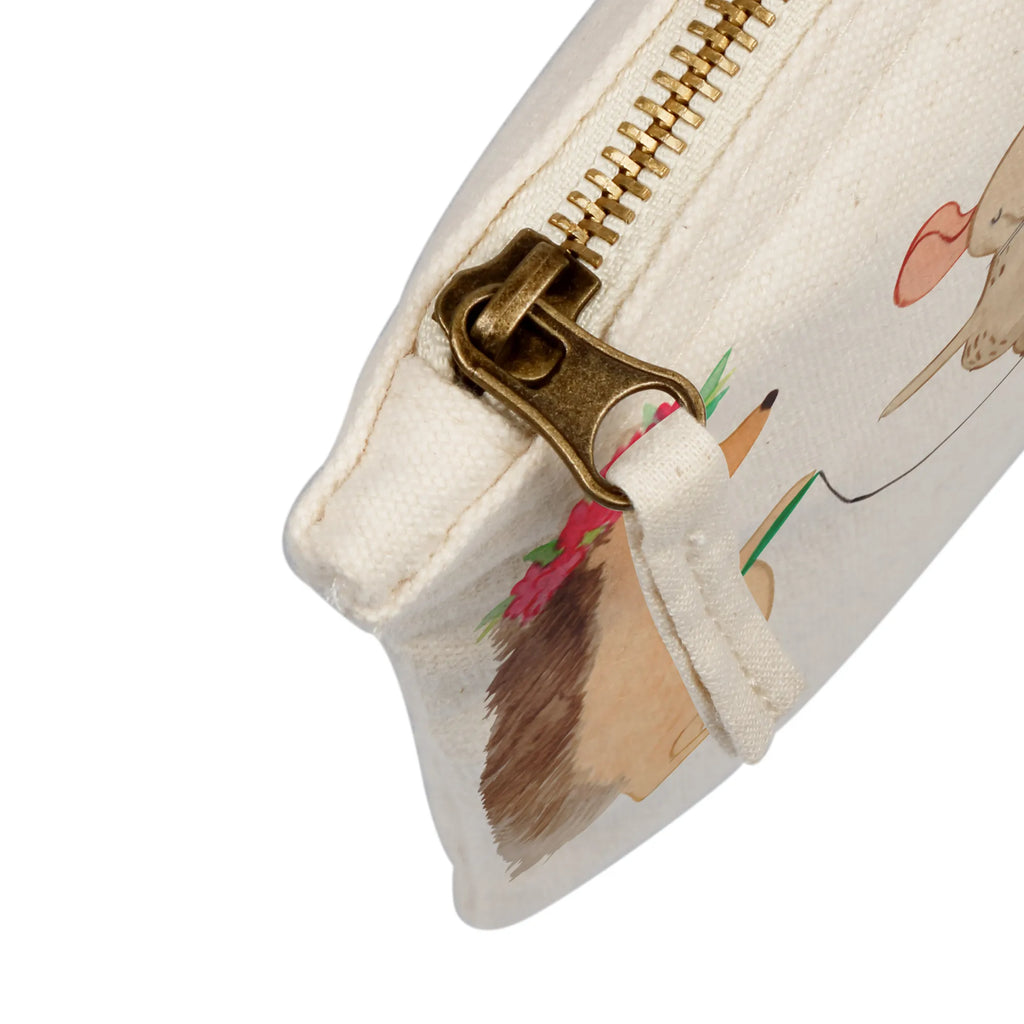 Make-up bag Hedgehog skipping Kosmetikbeutel, Stiftemäppchen, Kulturtasche, Schminktäschchen, Kulturbeutel, Waschtasche, aufbewahrungsbeutel, beauty tasche, Schminktasche, toiletry bag, beauty case, kosmetiktäschchen, Schlampermäppchen, aufbewahrungstasche, Mäppchen, pencil case, Schminkbeutel, Kosmetiktasche, Etui, utensilientasche, Waschbeutel, Federmappe, pinsel tasche, Tiermotive, Tiere, Lustige Sprüche, Gute Laune, Kinder, Seilhüpfen, Maus, Seilspringen, Igel, Kindergarten