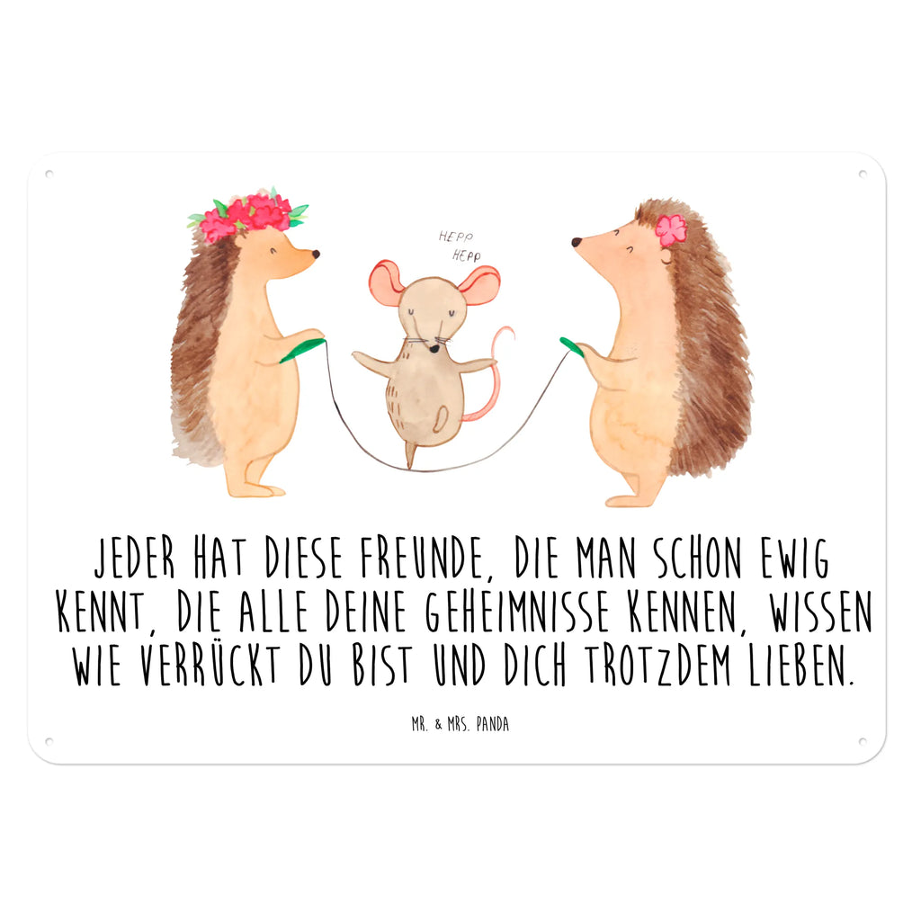 Blechschild Igel Seilhüpfen Türschild Metall, Dekoschild Metall, Blechschild, Blechschild Küche, Blechschild Zum Aufhängen, Blechschild Groß, Wandschild Metall, Blechschild Für Frauen, Blechschild Büro, Blechschild Für Männer, Tiere, Gute Laune, Tiermotive, Lustige Sprüche, Igel, Kinder, Maus, Seilspringen, Kindergarten, Seilhüpfen