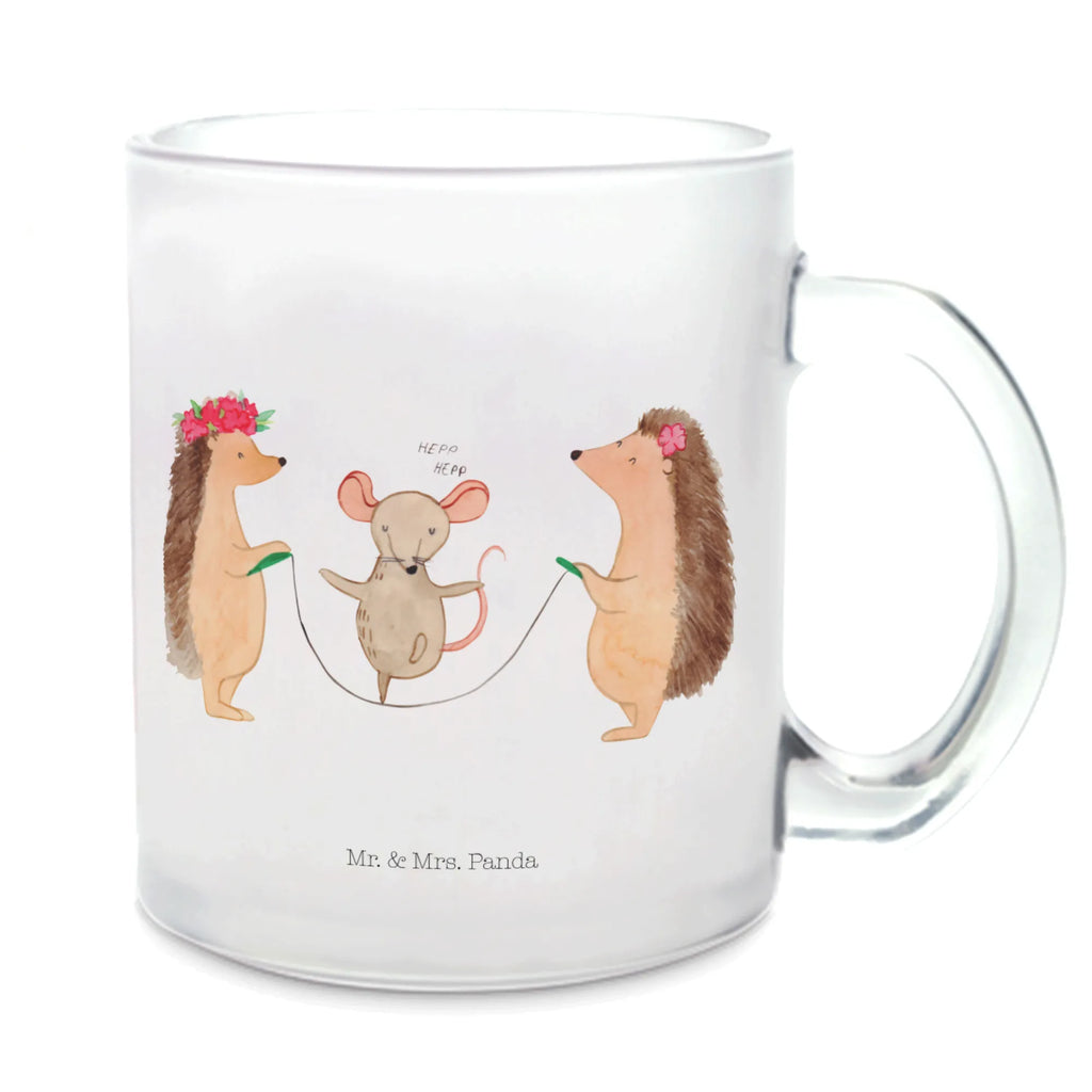 Teetasse Igel Seilhüpfen Becher, Teetasse Glas, Tee Tasse, Teetasse, Teegläser, glastasse, becher für tee, tasse glas, Glasbecher, getränkeglas, Tasse Für Tee, Große Teetasse, Teetasse aus Glas, Glas Teebecher, Tasse, Teeglas, Trinkglas, becher glas, Lustige Sprüche, Tiere, Tiermotive, Gute Laune, Kindergarten, Seilhüpfen, Kinder, Seilspringen, Maus, Igel