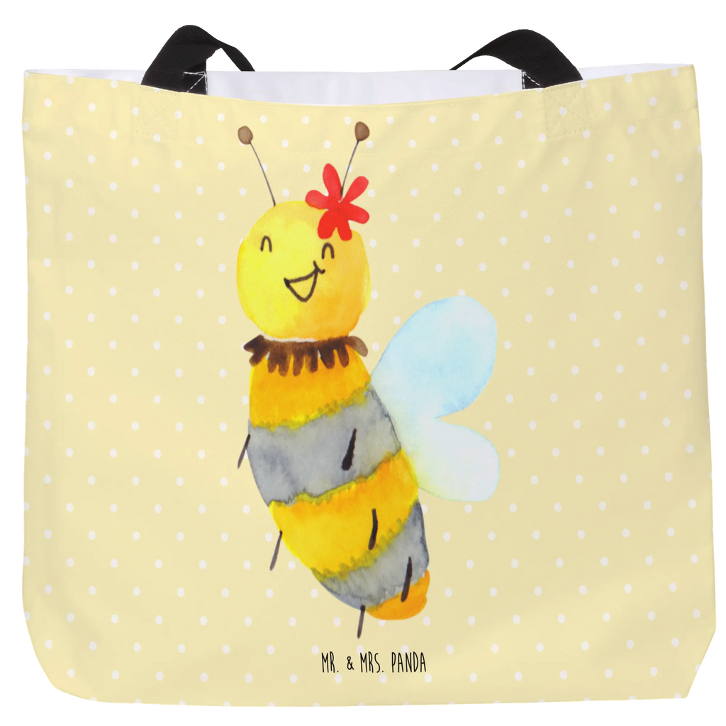 Shopper Biene Blume Alltagstasche, Tasche, Einkaufsbeutel, Shopper, Schultasche, Tragebeutel, Einkaufstasche, Schulbeutel, Beutel, Strandtasche, Freizeittasche, Biene, Wespe, Hummel