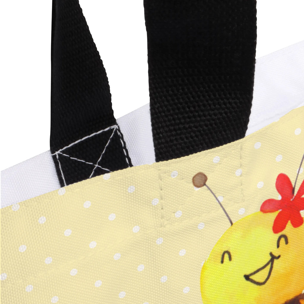 Shopper Biene Blume Alltagstasche, Tasche, Einkaufsbeutel, Shopper, Schultasche, Tragebeutel, Einkaufstasche, Schulbeutel, Beutel, Strandtasche, Freizeittasche, Biene, Wespe, Hummel
