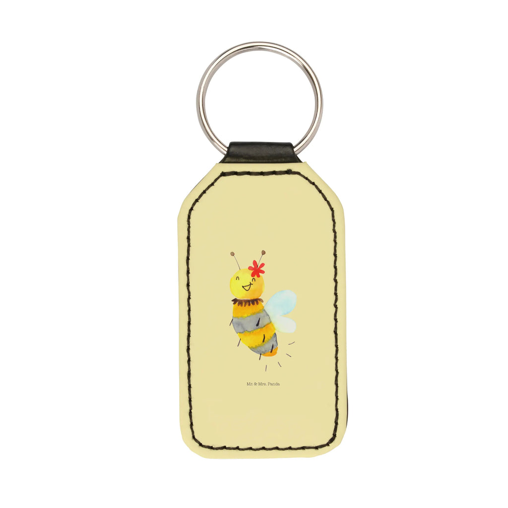 Prostokątny brelok pszczoła kwiat Biedronka, Os, Trzmiel