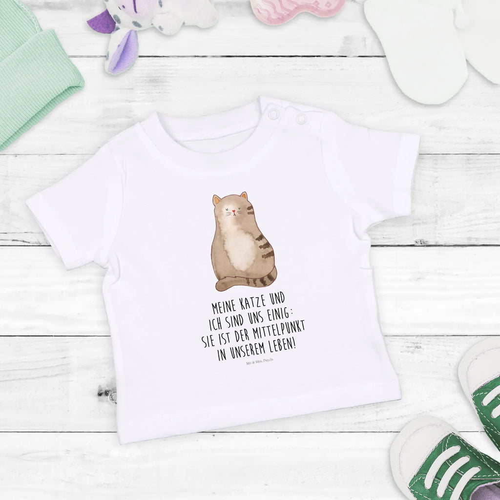Organic Baby Shirt Cat Sit cat, tomcat, kitty, meow, kitten, housecat, mama cat, love cats, cat image, cat fan, cat lover, cat fancier, cat decoration, gift for cat lover, cat owner, funny cats, cat sayings, cat motto, funny cat gifts, fan merchandise, cat stuff, animal lover, pet, center, Cats, pussy, cats, purpose in life, love, family, cat love