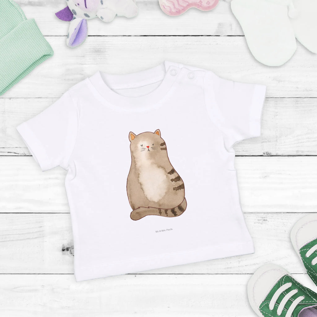 Organic Baby Shirt Cat Sit cat, tomcat, kitty, meow, kitten, housecat, mama cat, love cats, cat image, cat fan, cat lover, cat fancier, cat decoration, gift for cat lover, cat owner, funny cats, cat sayings, cat motto, funny cat gifts, fan merchandise, cat stuff, animal lover, pet, center, Cats, pussy, cats, purpose in life, love, family, cat love