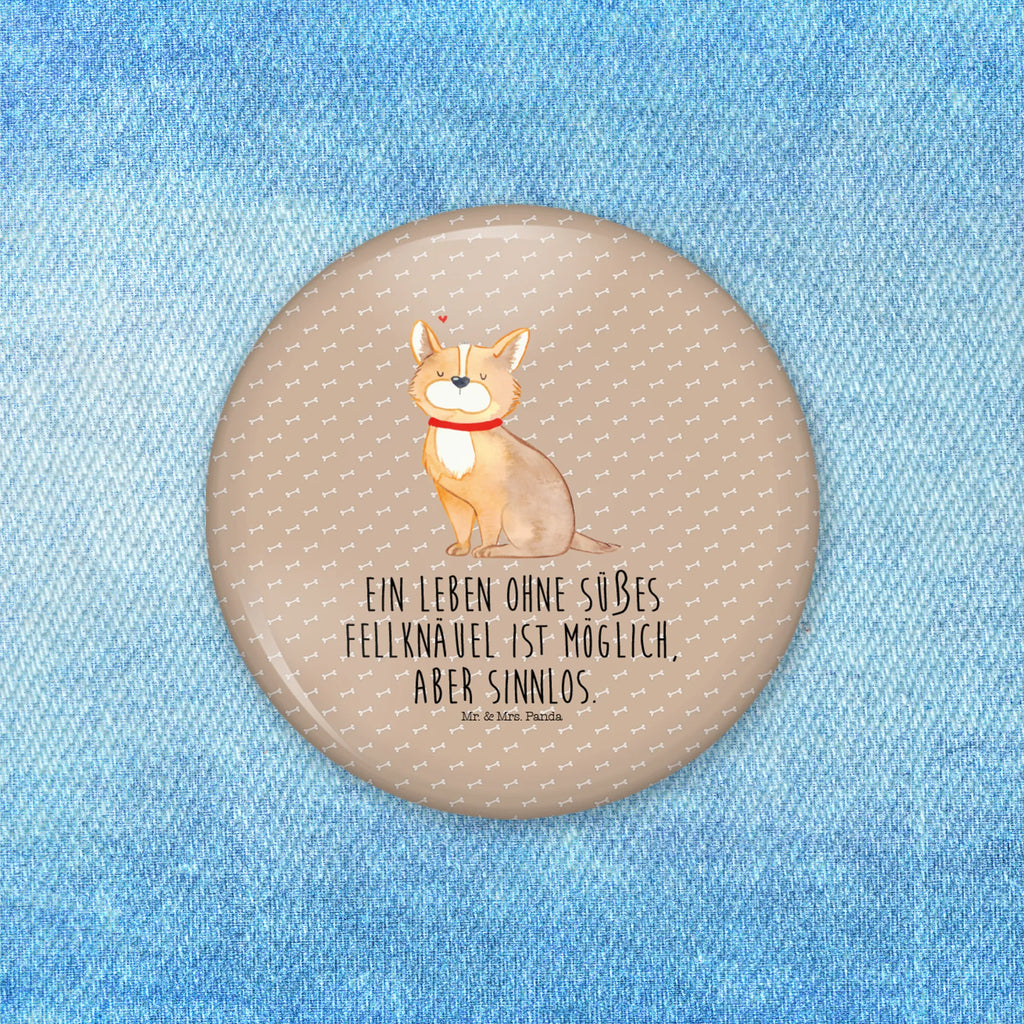Button Dog Luck Button, 50mm Button, Lapel Pin, Pin, dog, mutt, hound, woof, dog mama, dog breed, love dogs, love for dogs, dog decorative items, bag with dog print, funny gifts for dog owners, what do you give a dog lover, Christmas gifts for dogs, gifts for dogs, dog sayings, love, slogan, Corgie, dog love, dog owner, dog mom