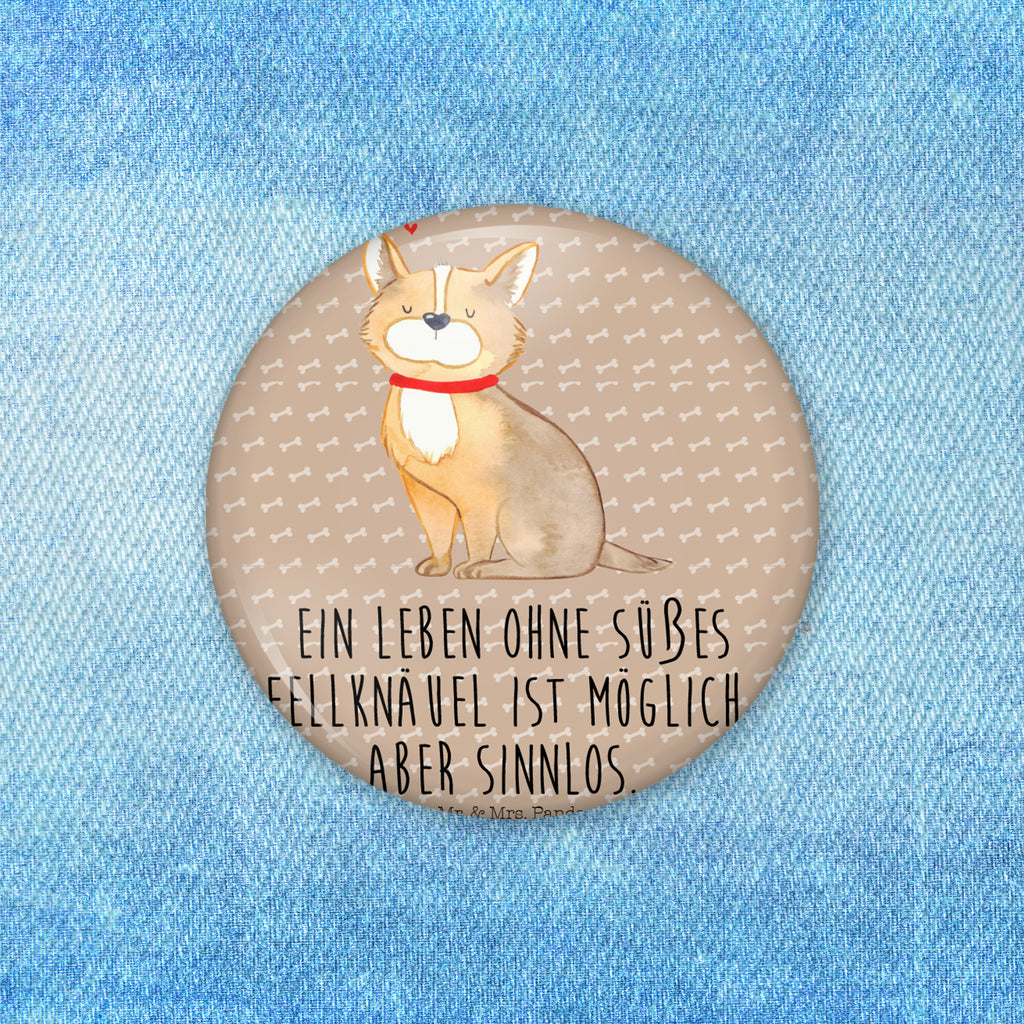 Button Hundeglück 50mm Button, Button, Pin, Anstecknadel, Hund, Hundemotiv, Haustier, Hunderasse, Tierliebhaber, Hundebesitzer, Sprüche, Corgie, Hundeliebe, Spruch, Hundemama, Liebe