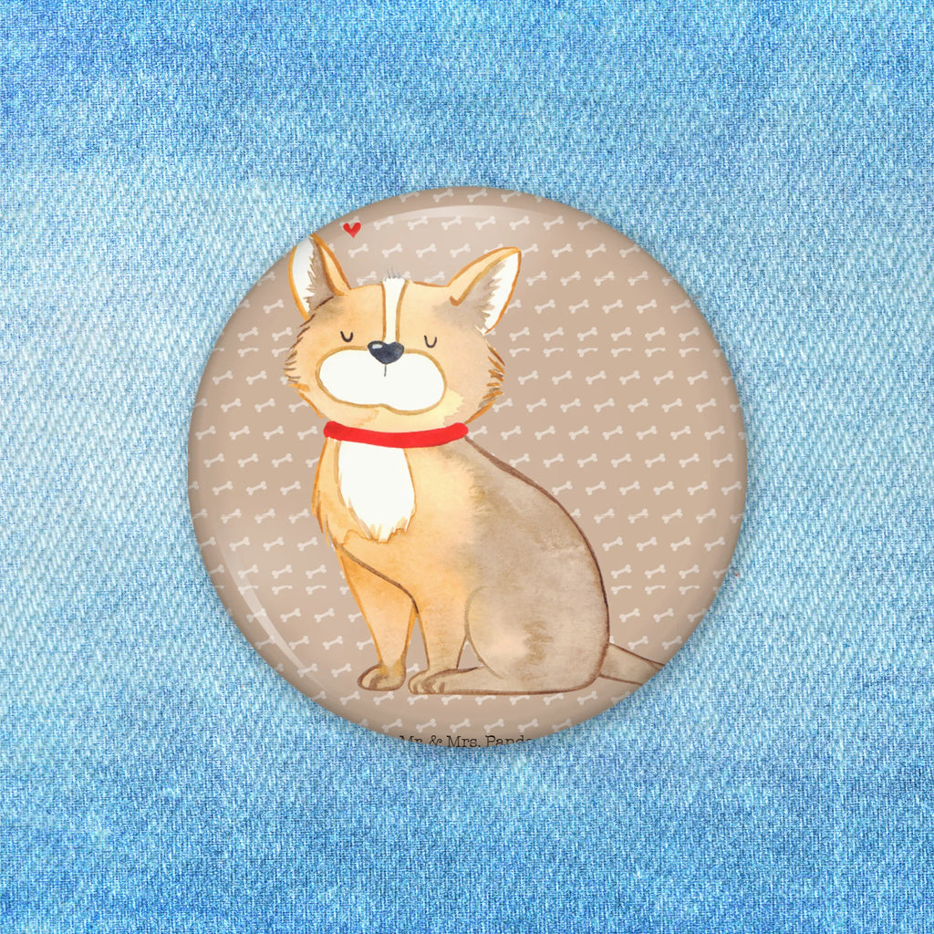 Button Dog Luck Button, 50mm Button, Lapel Pin, Pin, dog, mutt, hound, woof, dog mama, dog breed, love dogs, love for dogs, dog decorative items, bag with dog print, funny gifts for dog owners, what do you give a dog lover, Christmas gifts for dogs, gifts for dogs, dog sayings, love, slogan, Corgie, dog love, dog owner, dog mom
