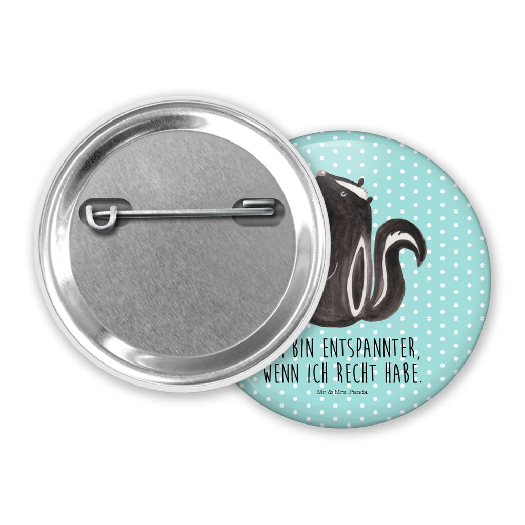 Button skunk Sit Pin, 50mm Button, Button, Lapel Pin, Skunk, office, predator, know-it-all, law, skunk, stinky, slogan, wild animal, stinker