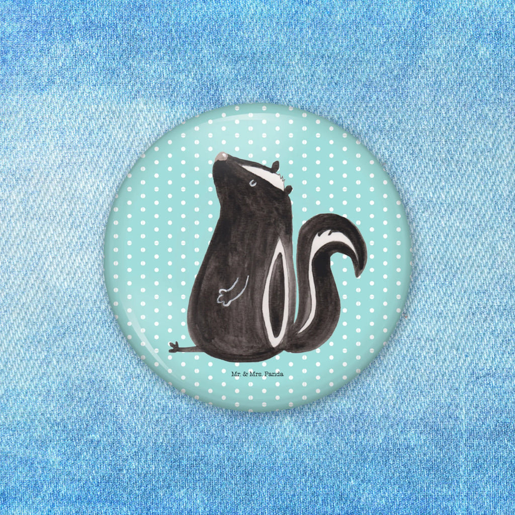 Button skunk Sit Pin, 50mm Button, Button, Lapel Pin, Skunk, office, predator, know-it-all, law, skunk, stinky, slogan, wild animal, stinker