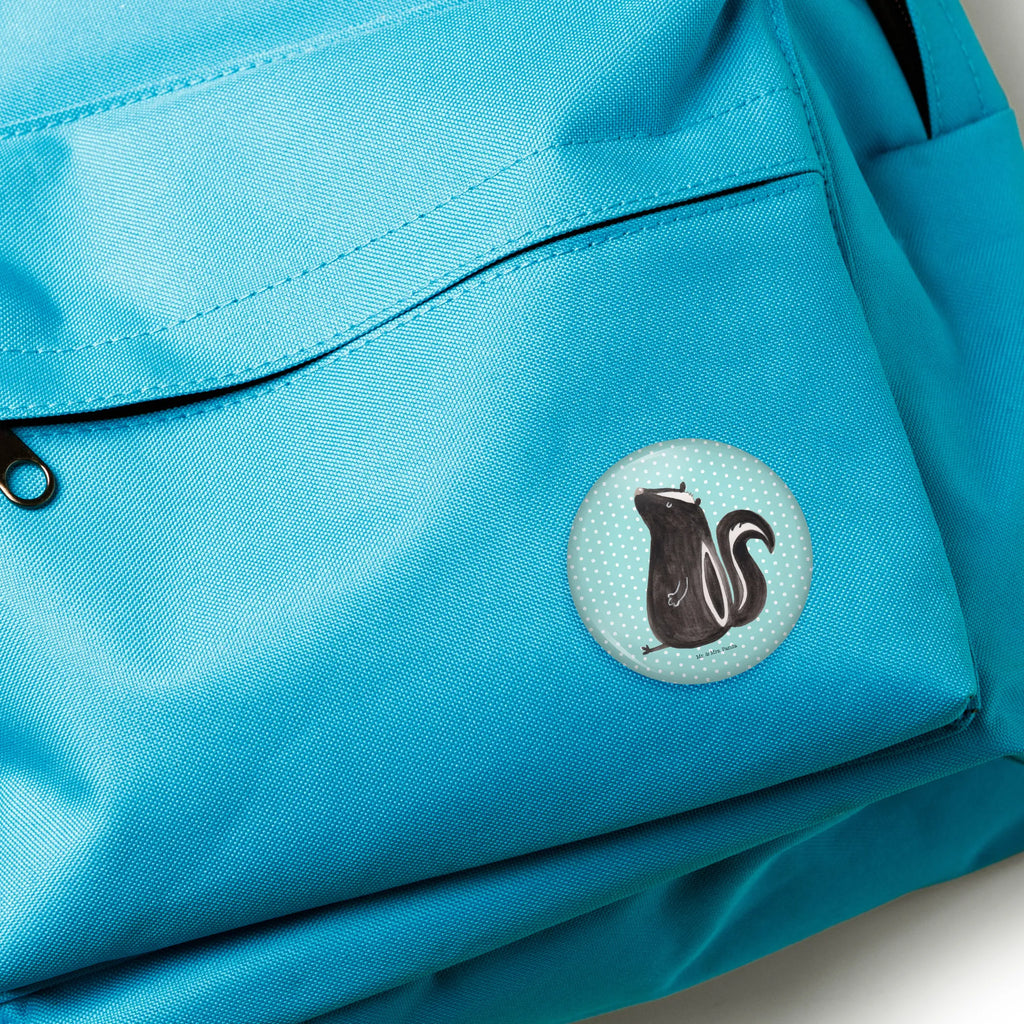 Button skunk Sit Pin, 50mm Button, Button, Lapel Pin, Skunk, office, predator, know-it-all, law, skunk, stinky, slogan, wild animal, stinker