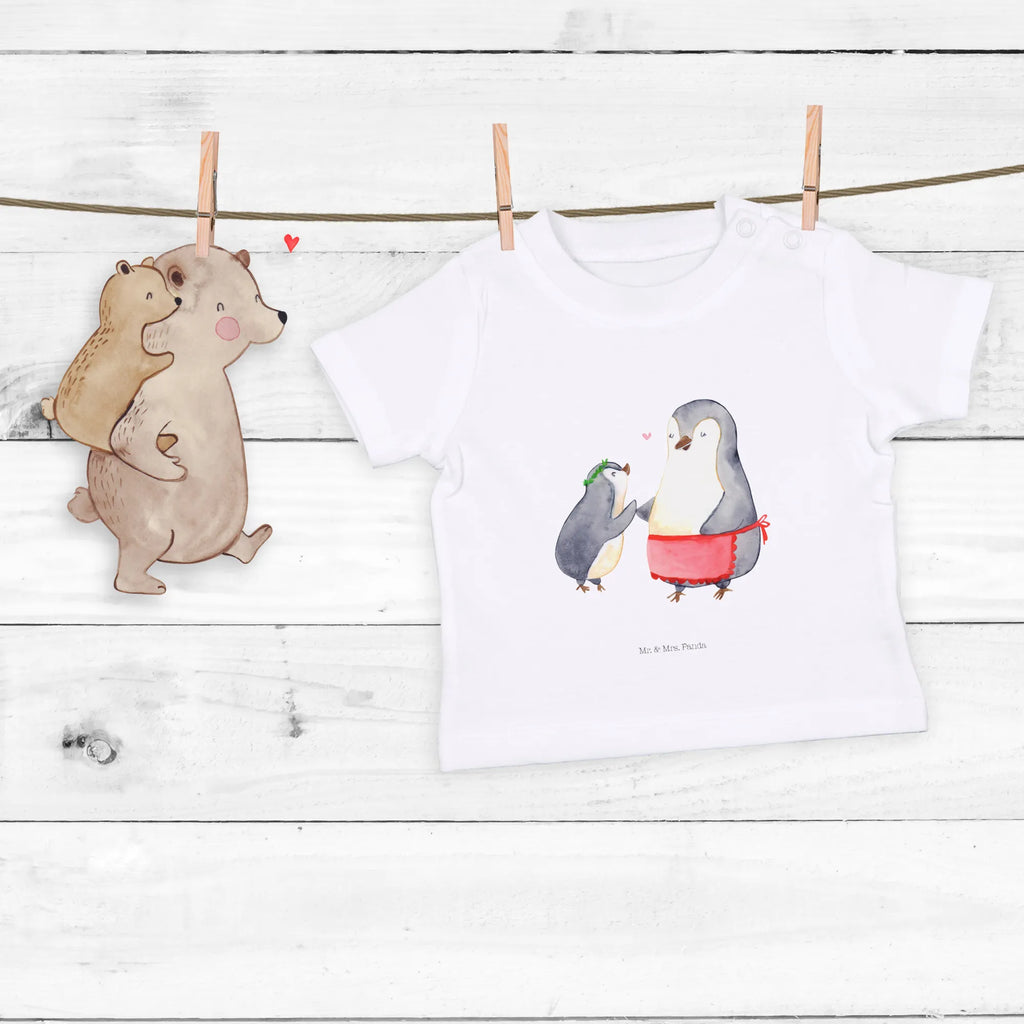 Organic Baby Shirt Penguin with child Family, Father's Day, Mother's Day, brother, sister, Mom, Dad, Birthday, Mother, Mummy, Gift, Mommy