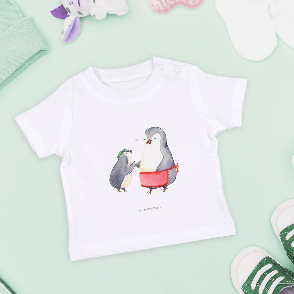 Organic Baby Shirt Penguin with child Family, Father's Day, Mother's Day, brother, sister, Mom, Dad, Birthday, Mother, Mummy, Gift, Mommy