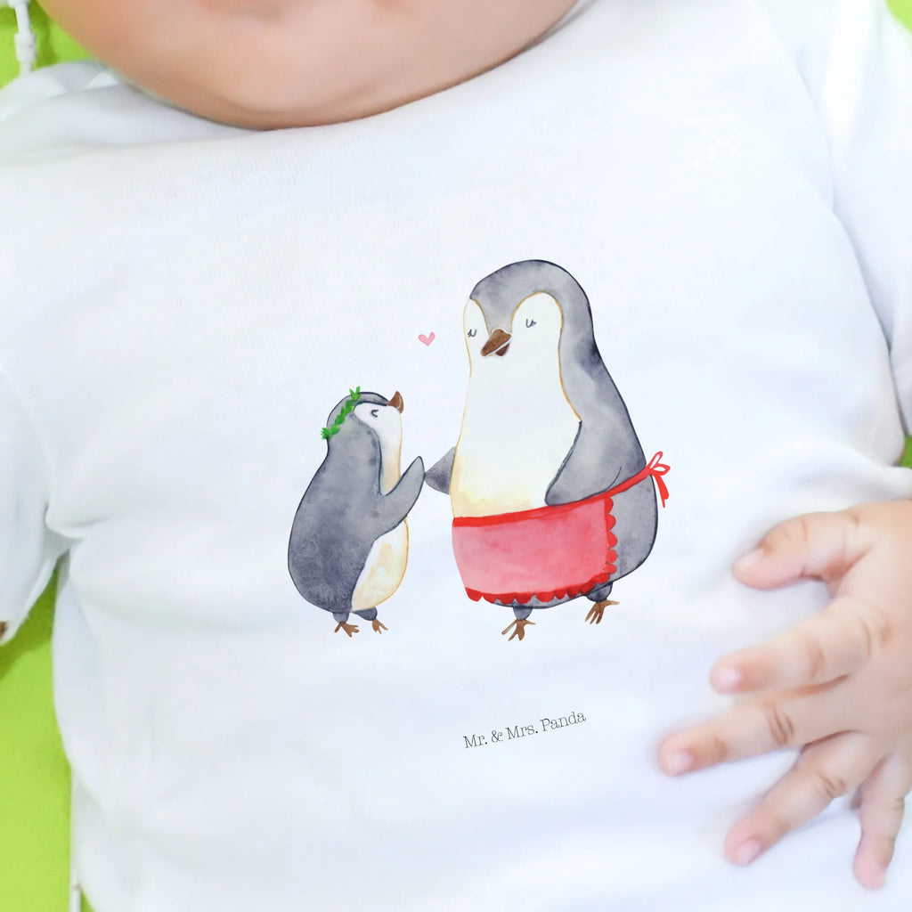 Organic Baby Shirt Penguin with child Family, Father's Day, Mother's Day, brother, sister, Mom, Dad, Birthday, Mother, Mummy, Gift, Mommy