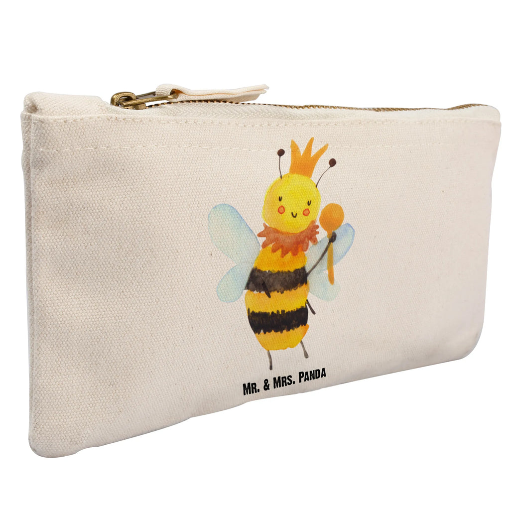 Make-up bag bee king Federmappe, Waschtasche, Etui, Kulturbeutel, aufbewahrungsbeutel, aufbewahrungstasche, pencil case, Schminkbeutel, Stiftemäppchen, Kosmetikbeutel, kosmetiktäschchen, Schlampermäppchen, pinsel tasche, Kulturtasche, toiletry bag, beauty case, Schminktäschchen, Waschbeutel, utensilientasche, Kosmetiktasche, beauty tasche, Schminktasche, Mäppchen, Biene, Hummel, Wespe