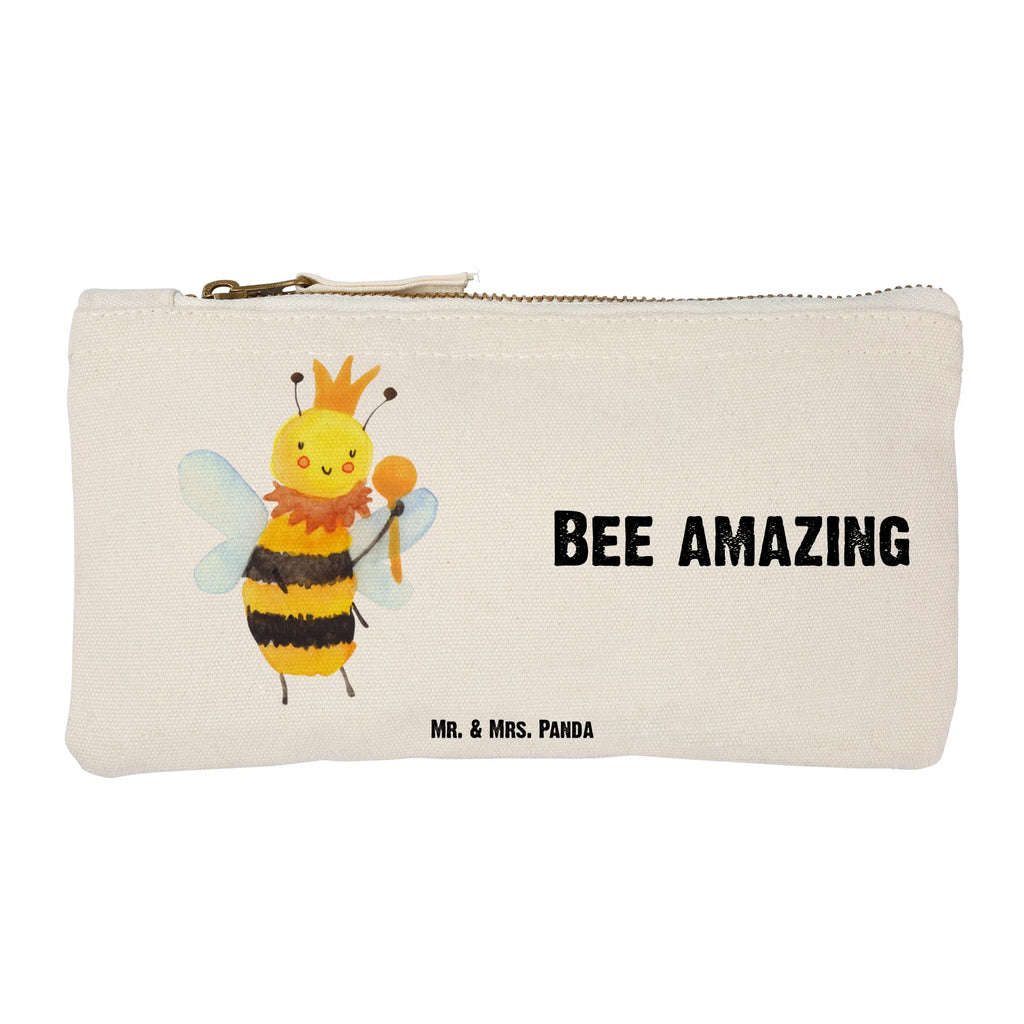 Make-up bag bee king Federmappe, Waschtasche, Etui, Kulturbeutel, aufbewahrungsbeutel, aufbewahrungstasche, pencil case, Schminkbeutel, Stiftemäppchen, Kosmetikbeutel, kosmetiktäschchen, Schlampermäppchen, pinsel tasche, Kulturtasche, toiletry bag, beauty case, Schminktäschchen, Waschbeutel, utensilientasche, Kosmetiktasche, beauty tasche, Schminktasche, Mäppchen, Biene, Hummel, Wespe