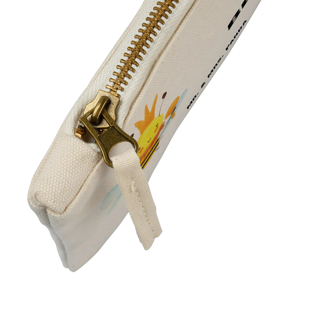 Make-up bag bee king Federmappe, Waschtasche, Etui, Kulturbeutel, aufbewahrungsbeutel, aufbewahrungstasche, pencil case, Schminkbeutel, Stiftemäppchen, Kosmetikbeutel, kosmetiktäschchen, Schlampermäppchen, pinsel tasche, Kulturtasche, toiletry bag, beauty case, Schminktäschchen, Waschbeutel, utensilientasche, Kosmetiktasche, beauty tasche, Schminktasche, Mäppchen, Biene, Hummel, Wespe