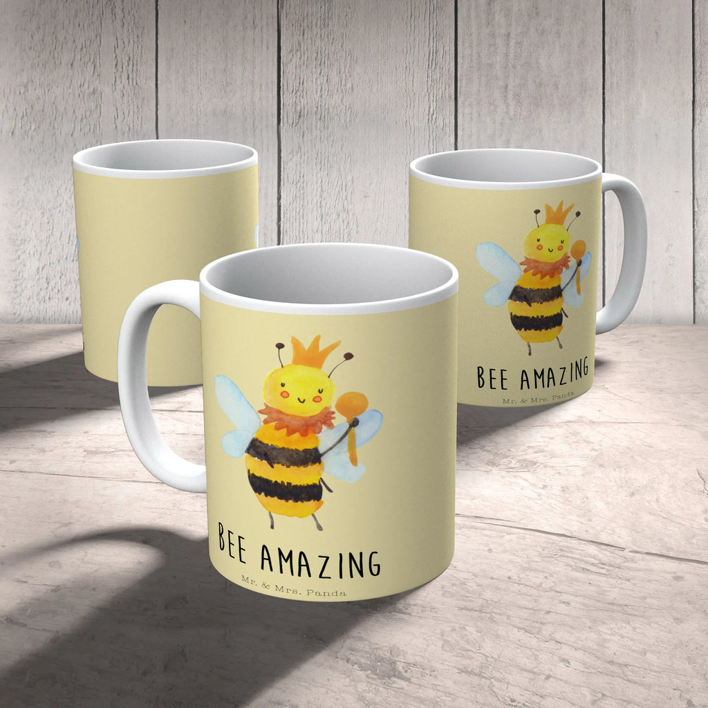 Kubek pszczoła król Keramiktasse, Teetasse, Kaffeetasse, Tasse mit Motiven, Geschenktasse, Bürotasse, Porzellantasse, Tasse, Tasse mit Zitaten, Biene, Wespe, Hummel