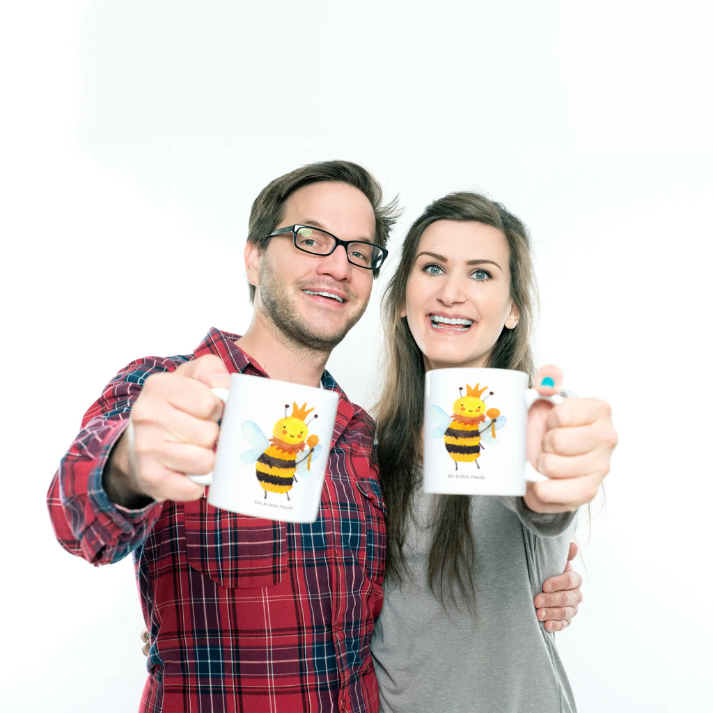 Kubek pszczoła król Keramiktasse, Teetasse, Kaffeetasse, Tasse mit Motiven, Geschenktasse, Bürotasse, Porzellantasse, Tasse, Tasse mit Zitaten, Biene, Wespe, Hummel