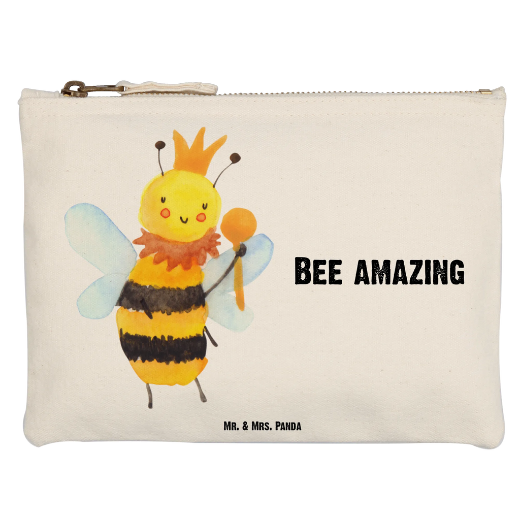 Make-up bag bee king Federmappe, Waschtasche, Etui, Kulturbeutel, aufbewahrungsbeutel, aufbewahrungstasche, pencil case, Schminkbeutel, Stiftemäppchen, Kosmetikbeutel, kosmetiktäschchen, Schlampermäppchen, pinsel tasche, Kulturtasche, toiletry bag, beauty case, Schminktäschchen, Waschbeutel, utensilientasche, Kosmetiktasche, beauty tasche, Schminktasche, Mäppchen, Biene, Hummel, Wespe