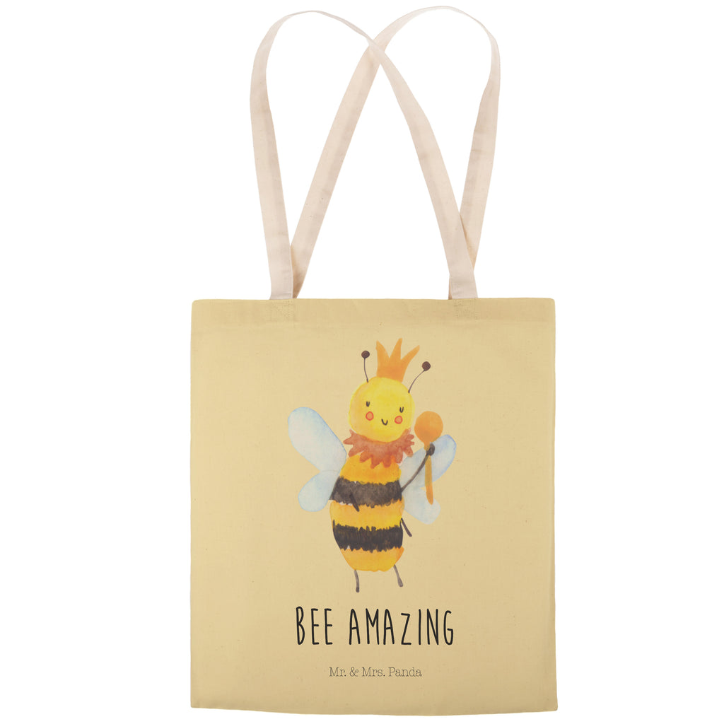 Einkaufstasche Biene König Tragetasche, Tasche, Beutel, Stofftasche, Baumwolltasche, Umhängetasche, Shopper, Einkaufstasche, Beuteltasche, Biene, Wespe, Hummel
