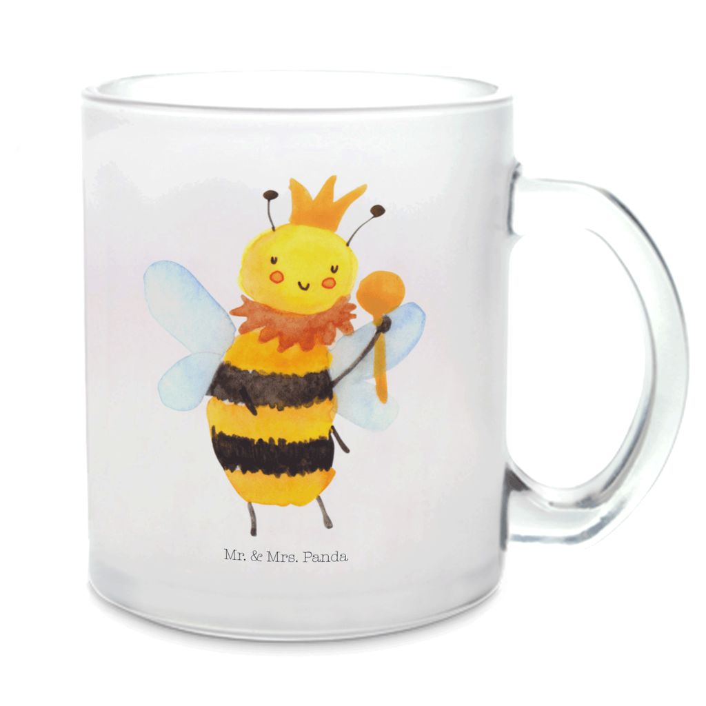 Teetasse Biene König Teetasse, Teeglas, Teebecher, Tasse mit Henkel, Tasse, Glas Teetasse, Teetasse aus Glas, Biene, Wespe, Hummel