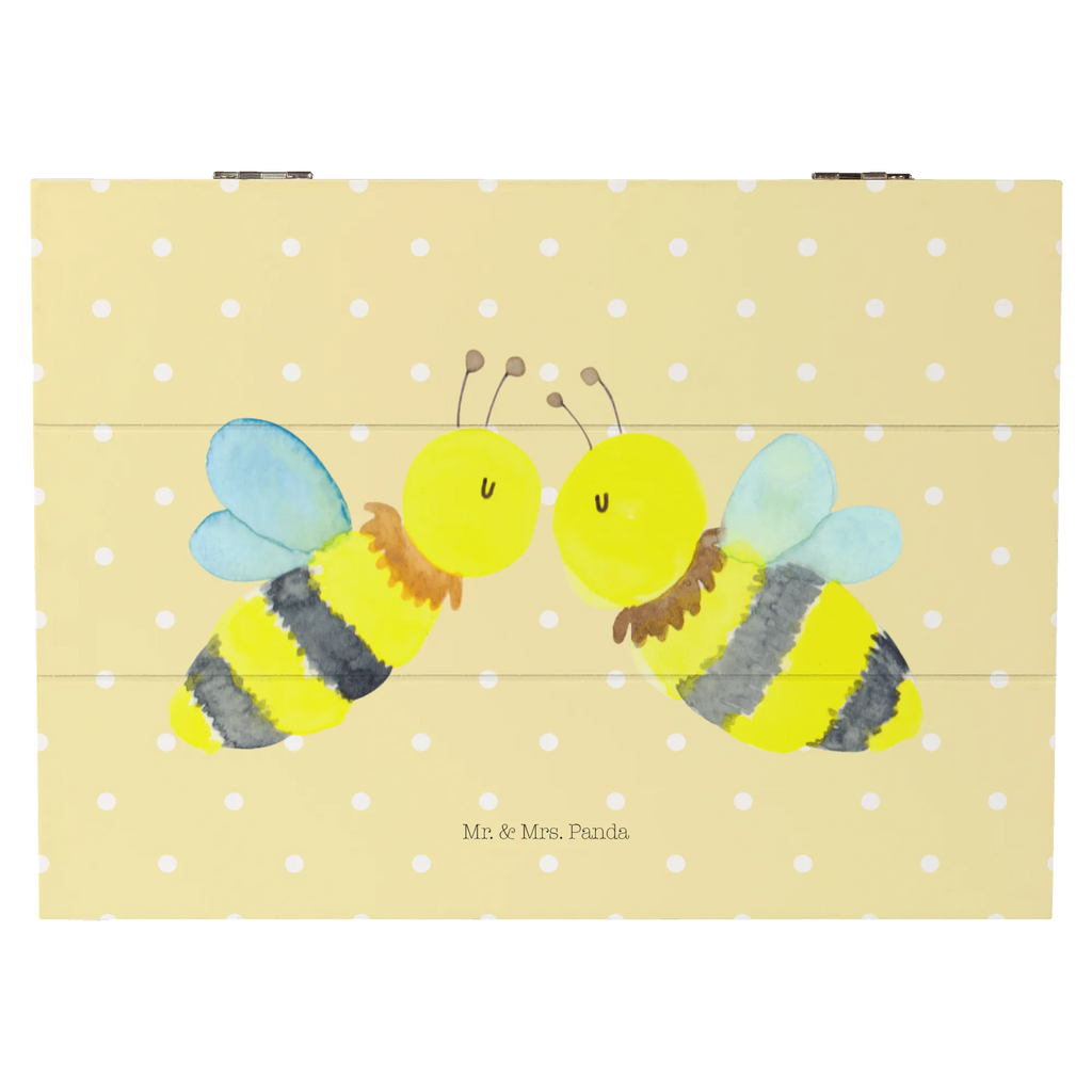 Holzkiste Biene Liebe Schatulle, XXL, Schatzkiste, Kiste, Geschenkbox, Geschenkdose, Holzkiste, Truhe, Erinnerungskiste, Aufbewahrungsbox, Dekokiste, Erinnerungsbox, Biene, Wespe, Hummel