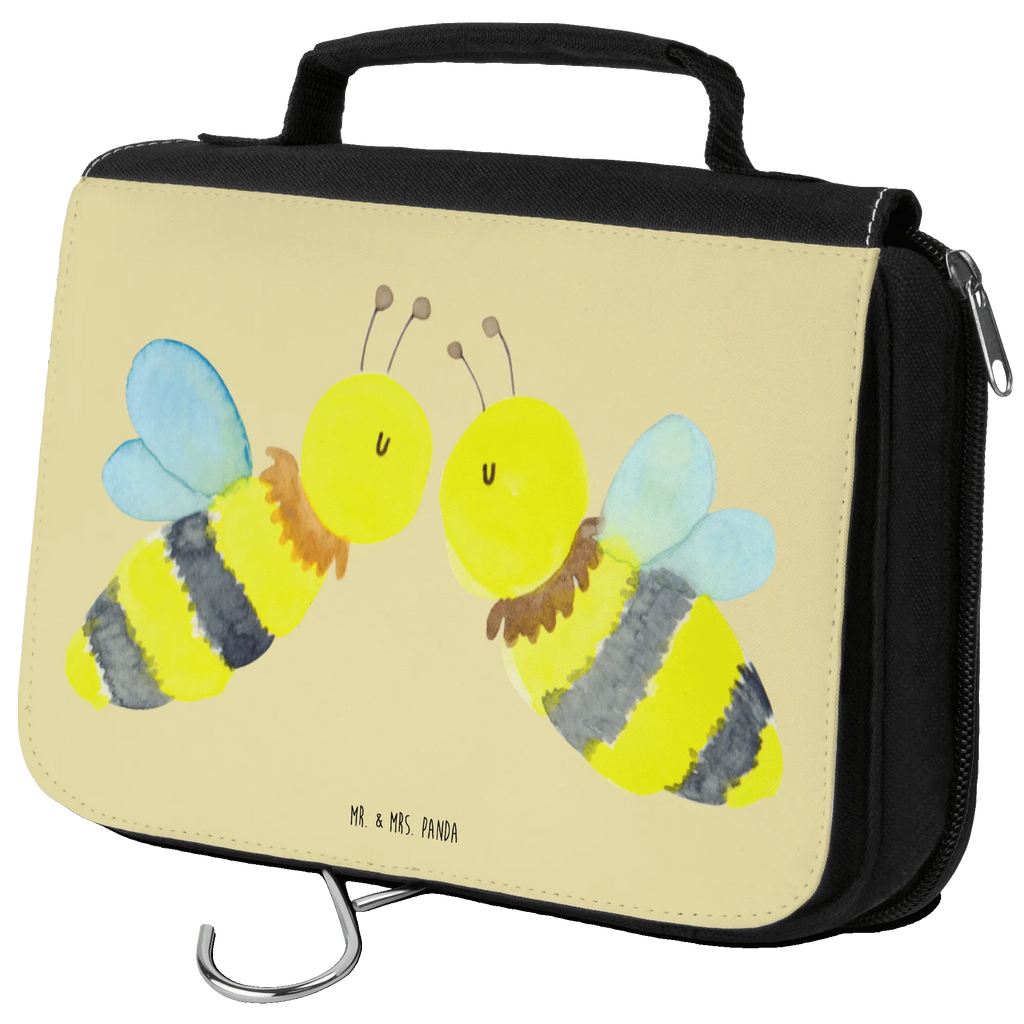 Kulturbeutel Biene Liebe Schminkbeutel, Kulturtasche, Reisebeutel, beautycase, badtasche, Waschtasche, Necessaire, Waschbeutel, Kulturbeutel Waschbar, hygienebeutel, Schminktasche, hygienetasche, Kulturbeutel, Toilettentasche, Kosmetiktasche, Biene, Wespe, Hummel