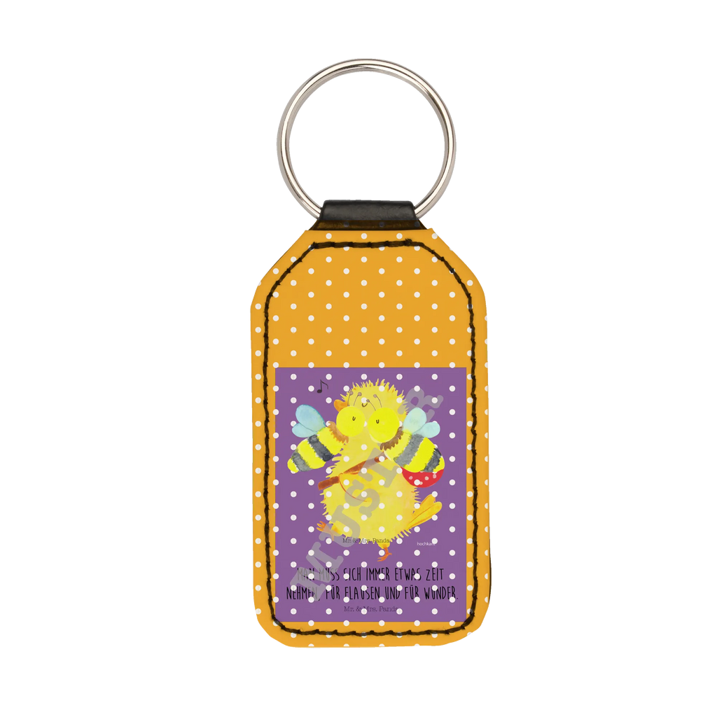 Prostokątny brelok pszczoła miłość Biedronka, Os, Trzmiel