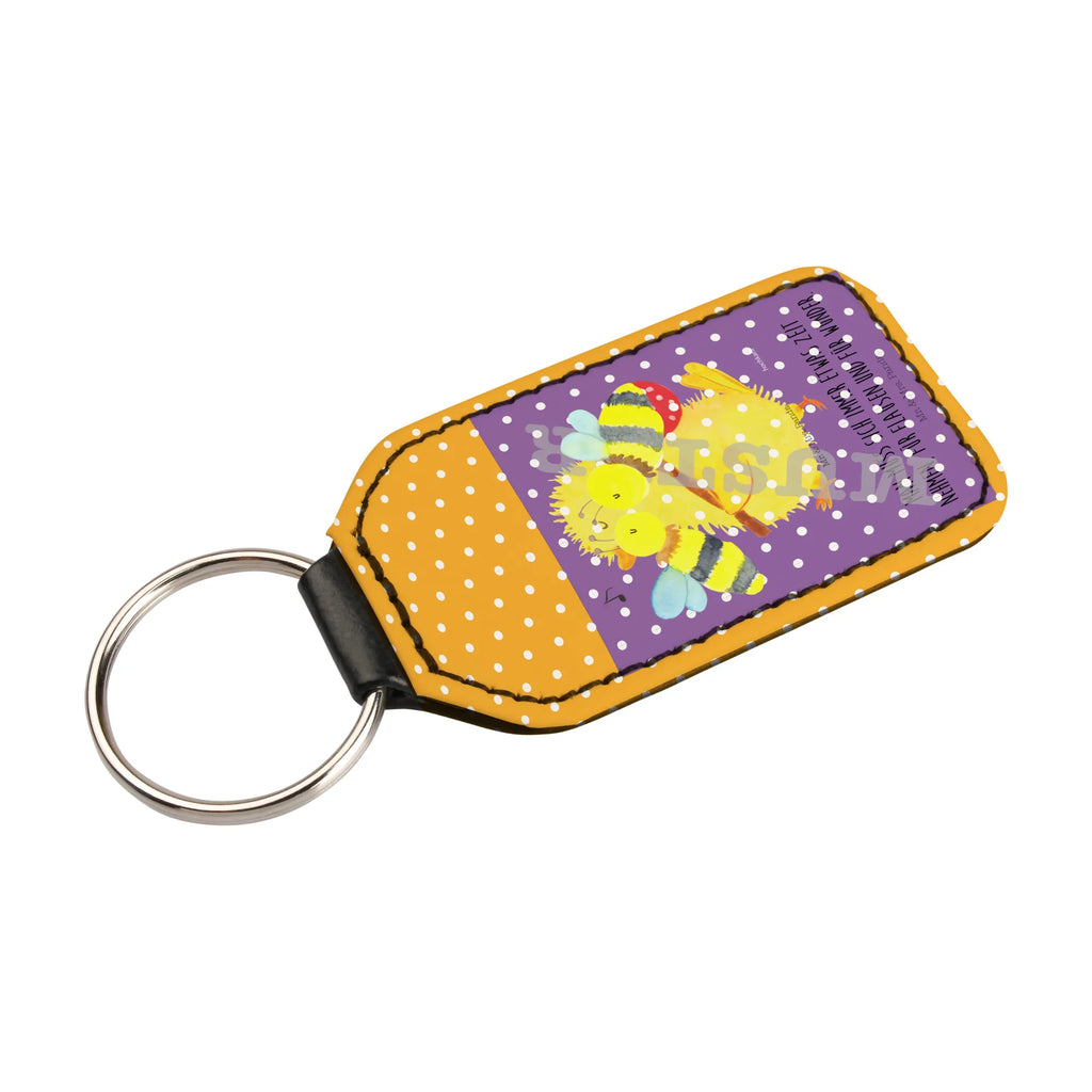 Prostokątny brelok pszczoła miłość Biedronka, Os, Trzmiel