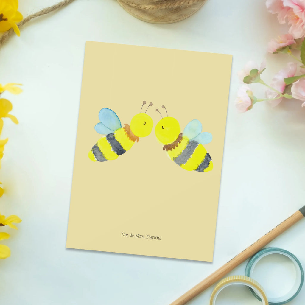 Pocztówka pszczoła miłość kunstkarte, Ansichtskarte, Ansichtskarten, spruchkarte, Postkarte, einzelkarte, Postkarten, Kunstkarten, Fotokarte, Designkarte, Grußkarte, bildkarte, Motivkarte, Biene, Wespe, Hummel