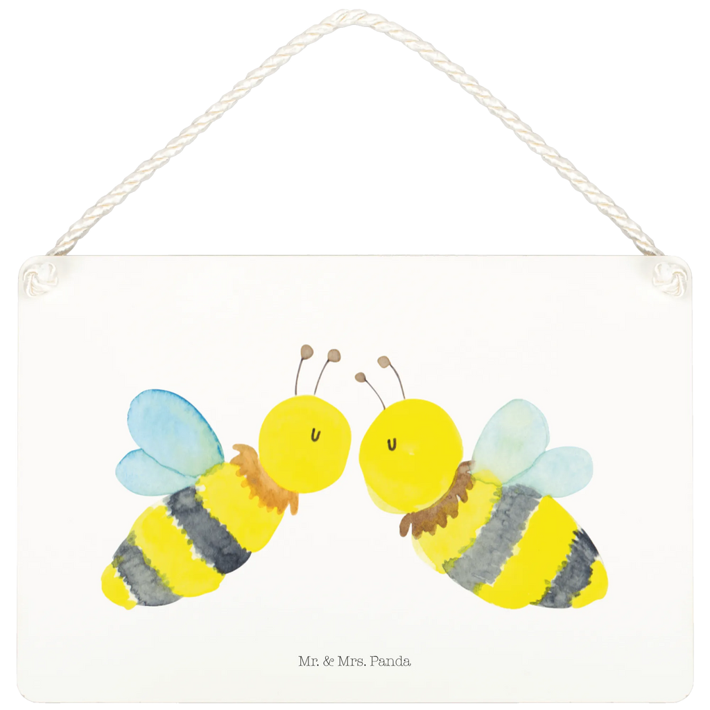 Decorative sign bee Love Bee, wasp, bumblebee