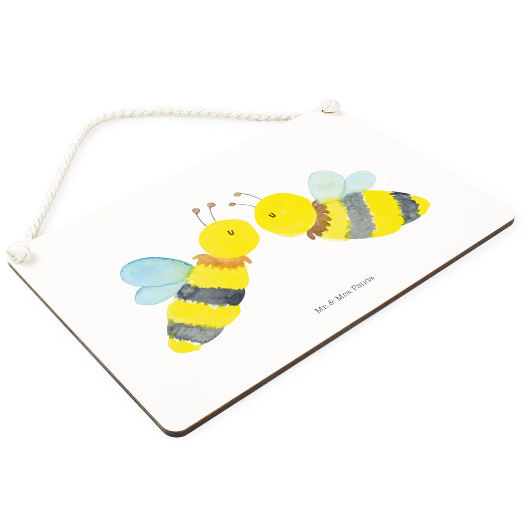 Decorative sign bee Love Bee, wasp, bumblebee