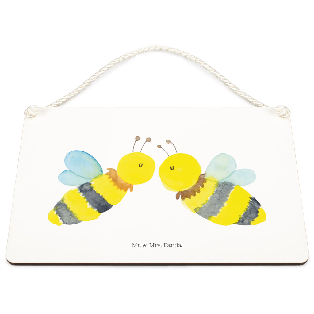 Decorative sign bee Love Bee, wasp, bumblebee