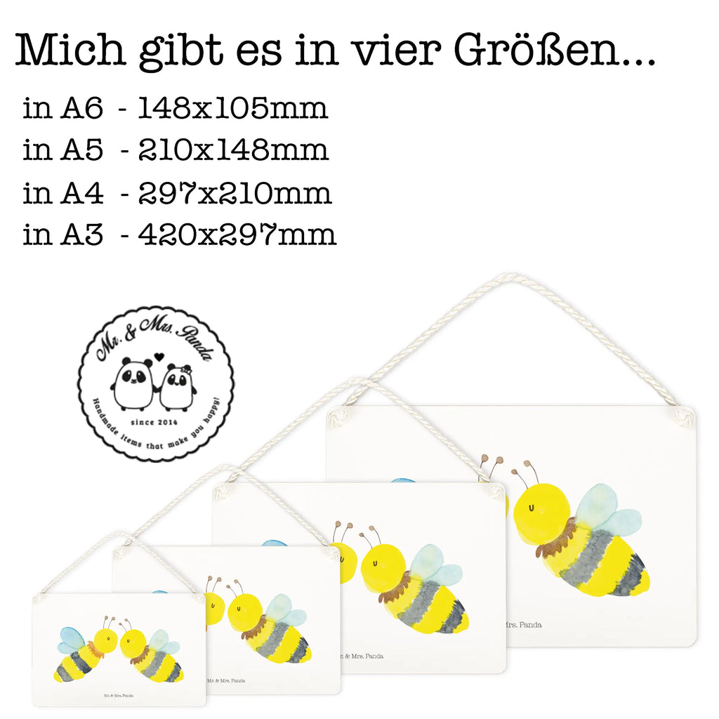 Decorative sign bee Love Bee, wasp, bumblebee