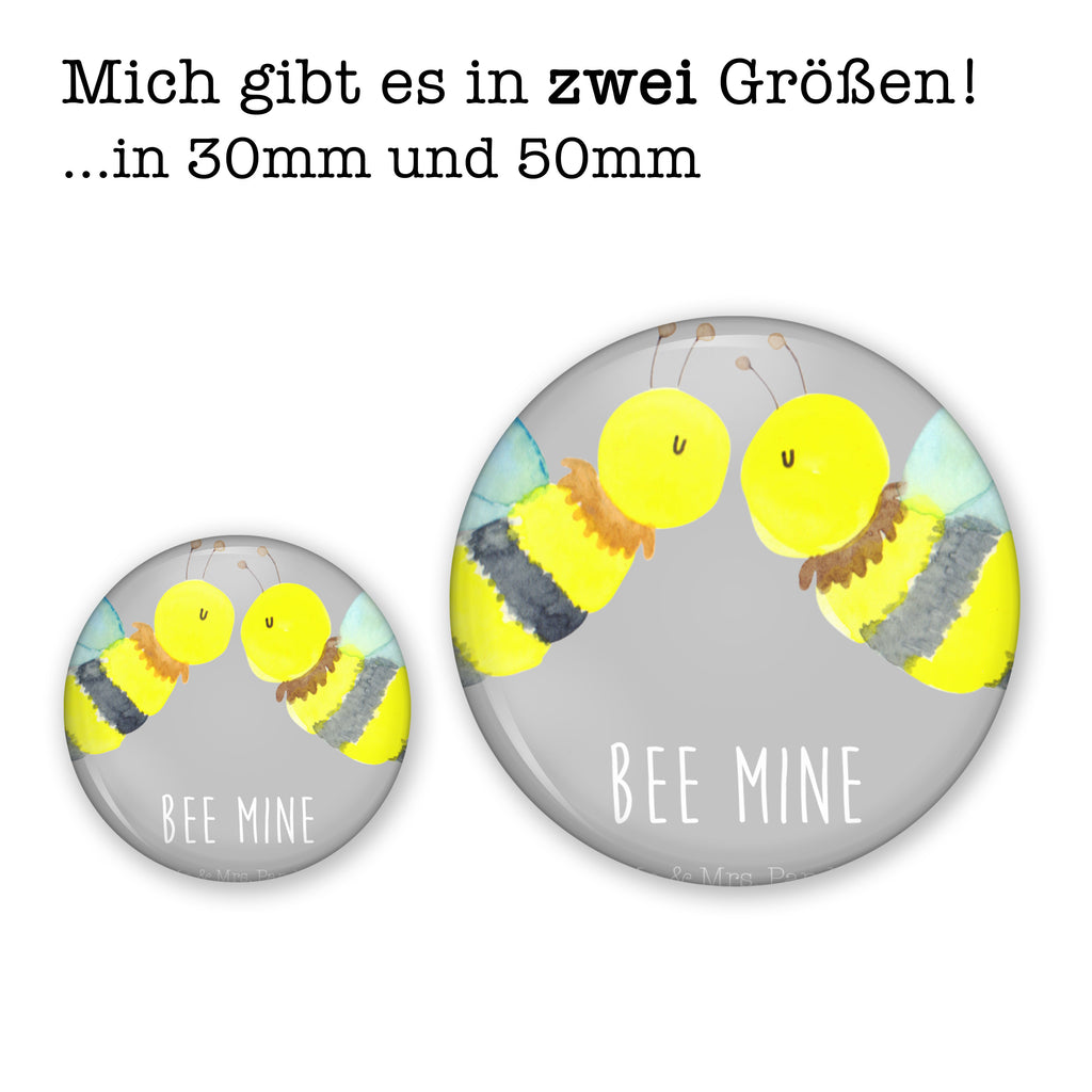 Button Biene Liebe 50mm Button, Button, Pin, Anstecknadel, Biene, Wespe, Hummel