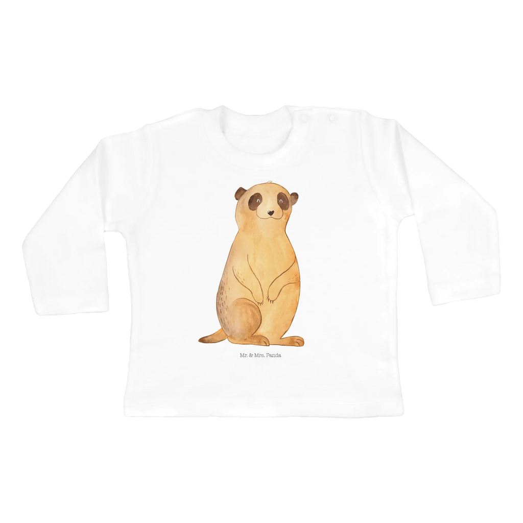 Baby long-sleeve Meerkat Kleidung, Jungen, Baby, Langarm, Bio, Mädchen, Afrika, Wildtiere, Traveling, Reisen, Weltreise, Spruch, Roadtrip, Afrikareise, Erdmännchen