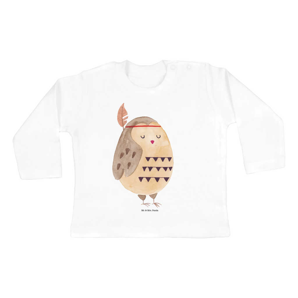 Baby Longsleeve Eule Federschmuck Bio, Kleidung, Baby Shower, Langarm, Eule, Das Leben Ist Ein Abenteuer, Federschmuck, Eule Deko, Dekoration, Owl, Reisespruch