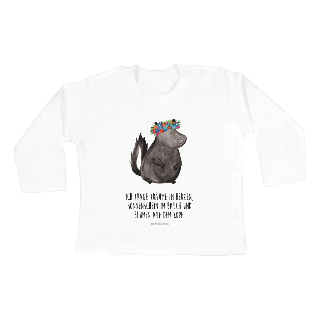 Longsleeve dla niemowląt 12-18 miesięcy skunks dziewczynka Langarm, Baby Shower, Kleidung, Bio, Skunk, Stinktier, Yoga, Stinker, Raubtier, Wildtier, Stinki, Namaste