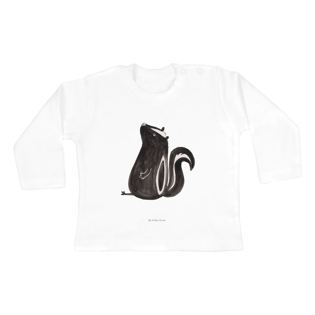 Longsleeve dla niemowląt 12-18 miesięcy skunks siedzenie Langarm, Kleidung, Bio, Baby Shower, Skunk, Stinktier, Recht, Wildtier, Büro, Stinker, Stinki, Spruch, Raubtier, Besserwisser