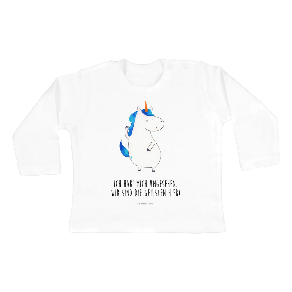 Baby Longsleeve Einhorn Mann Bio, Langarm, Kleidung, Baby Shower, Einhörner, Einhorn Deko, Einhorn, Unicorn, Hübsch, Cool, BFF, Bester Freund, Mann, Freundin, Familie, Beste, Party