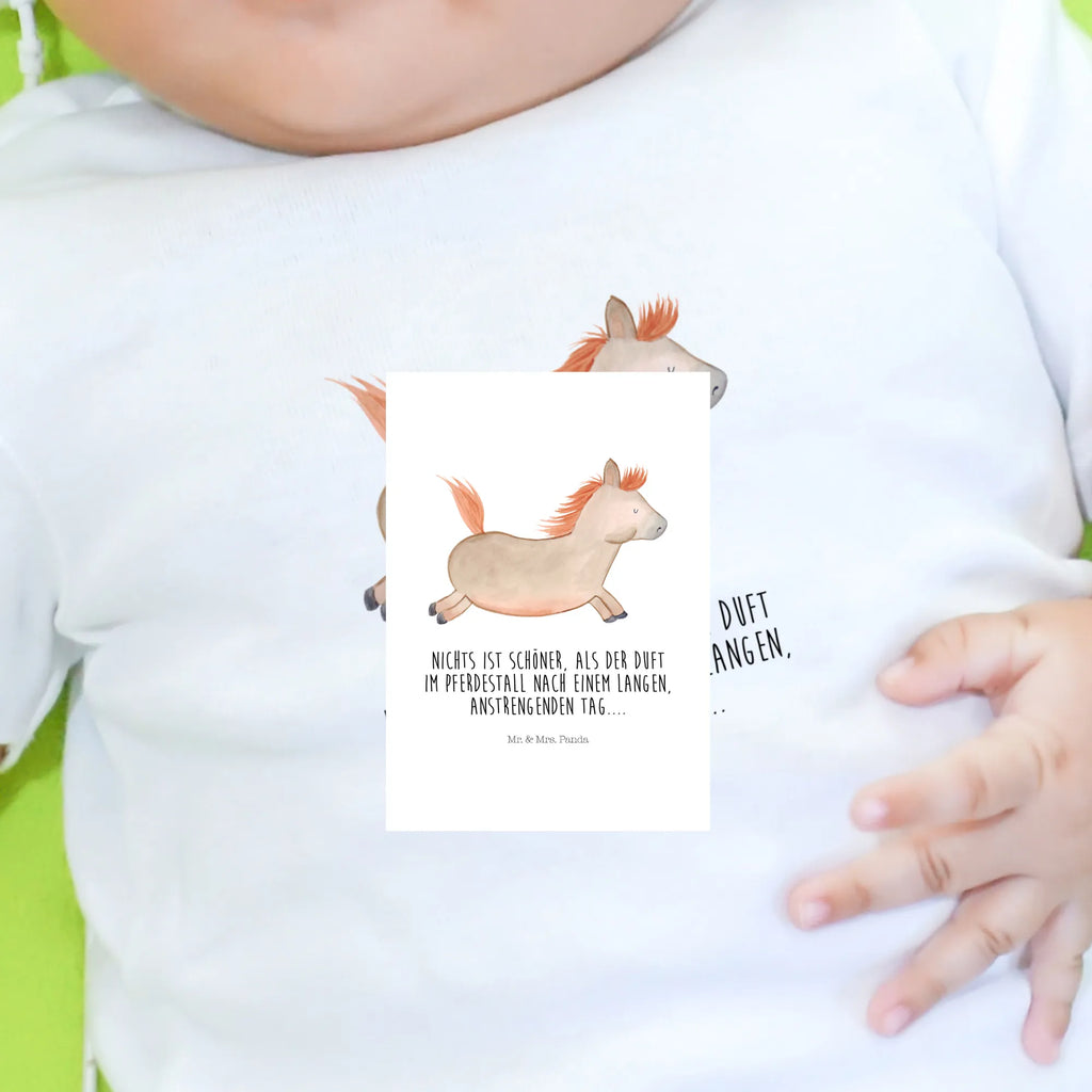 Baby Longsleeve Pferd Springen Jungen, Bio, Langarm, Kleidung, Baby Shower, Geburt, Mädchen, Landwirtin, Bauernhof, Hoftiere, Landwirt, ausreiten, reiten, Pony, Pferdebesitzer, Stall, Pferde, Pferdestall, Pferd