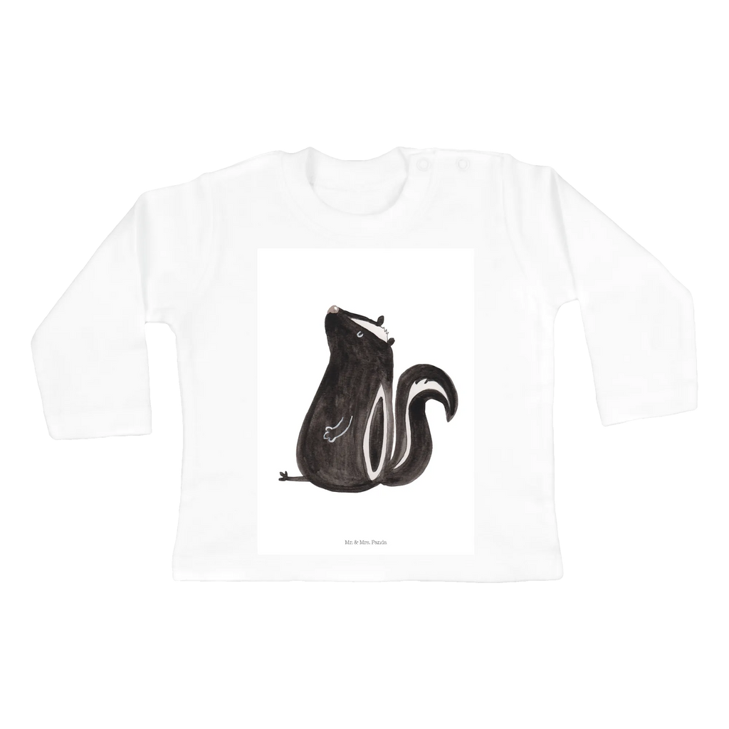 Longsleeve dla niemowląt 12-18 miesięcy skunks siedzenie Langarm, Kleidung, Bio, Baby Shower, Skunk, Stinktier, Recht, Wildtier, Büro, Stinker, Stinki, Spruch, Raubtier, Besserwisser