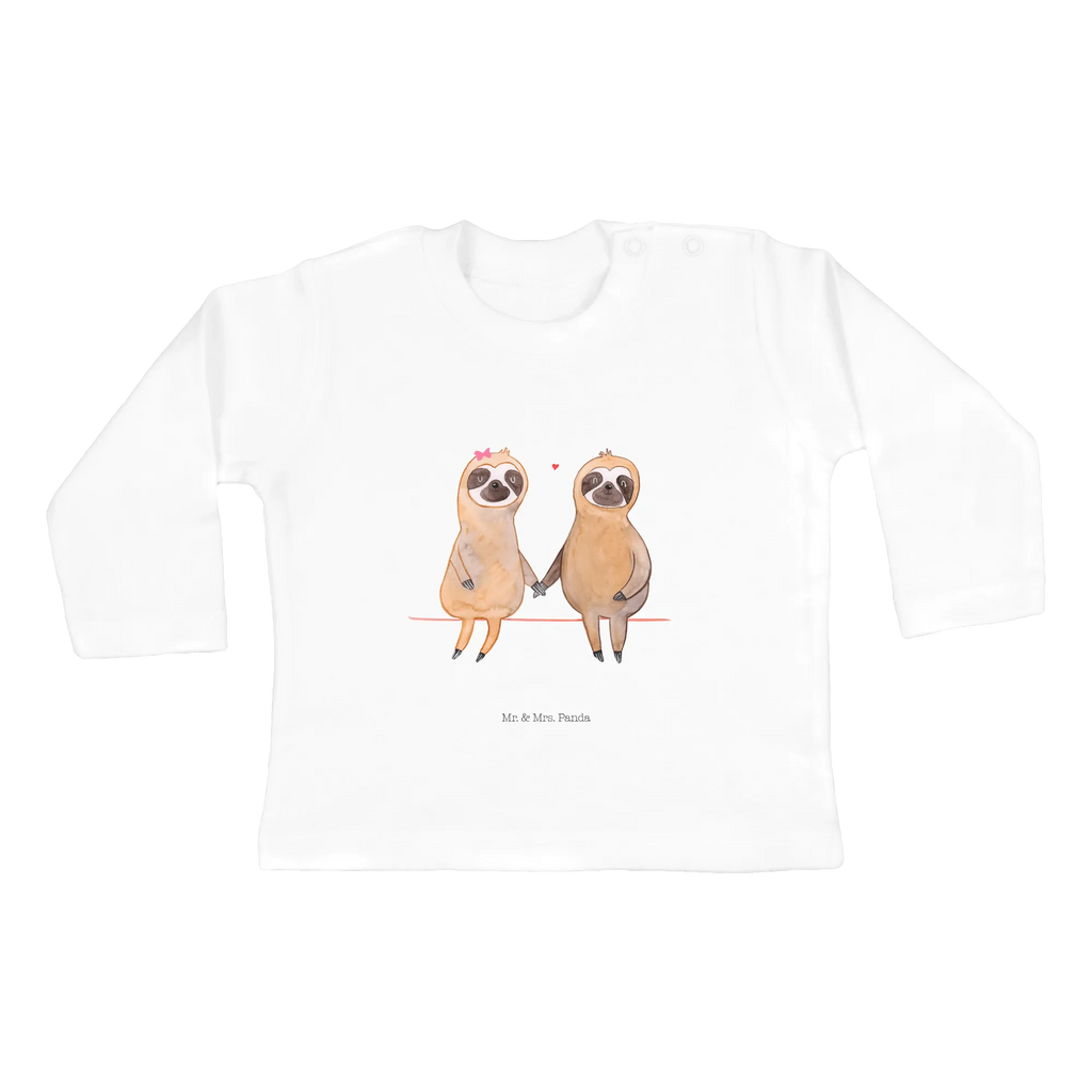 Baby long-sleeve sloth pair Bio, Kleidung, Langarm, Baby Shower, Faultier Geschenk, Faultier Deko, Faultier, Gemeinsam, faul, Verliebt, Lieblingstier, Faultierpärchen, Liebe, Verlobt, Faultierliebe, Langsamkeit, Pärchen, Beziehung, Faultiere, Liebespaar, Relaxen