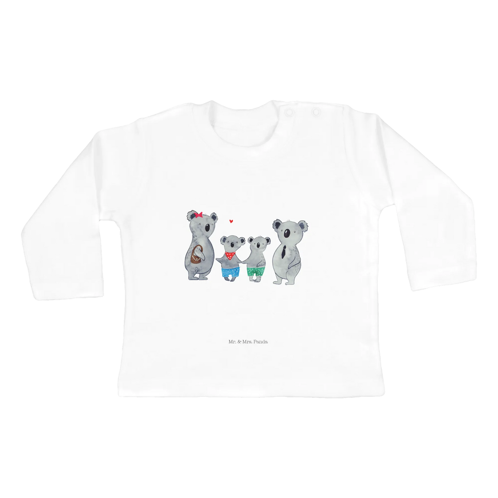 Baby Longsleeve Koala Familie zwei Langarm, Bio, Baby Shower, Kleidung, Oma, Opa, Muttertag, Familie, Schwester, Bruder, Vatertag, Mama, Papa, Familienleben, Familienzeit, Beste Familie, Koala, Lieblingsfamilie, Koalabär, Koalafamilie