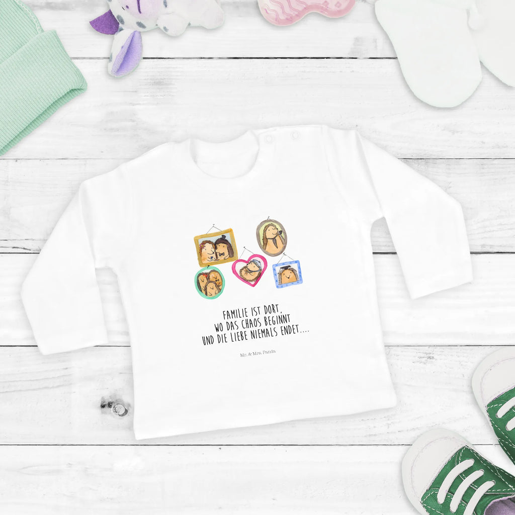 Baby Longsleeve Igel Familie Kleidung, Baby Shower, Bio, Langarm, Oma, Opa, Muttertag, Familie, Schwester, Bruder, Vatertag, Mama, Papa, Liebe, Igel, Bilder, Zusammenhalt, Glück