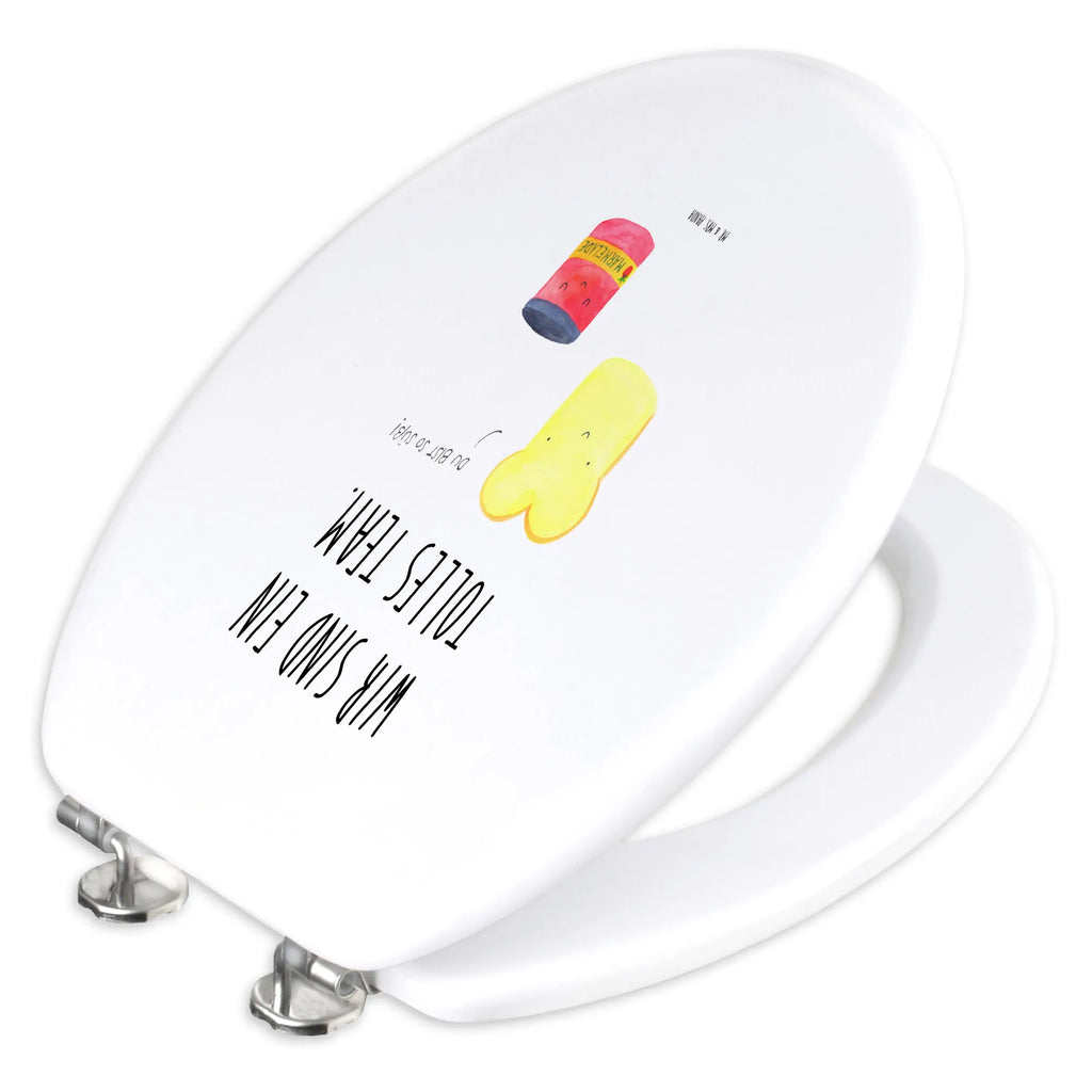 Motiv WC Sitz Toast Marmelade Klodeckel, WC-Sitz, Toilette, Klobrille, Toilettendeckel, Tiermotive, Gute Laune, lustige Sprüche, Tiere, süß, Toast, Brot, Küche Deko, Dreamteam, Frühstück Einladung, süße Postkarte, Toastbrot, Marmelade, Küche Spruch