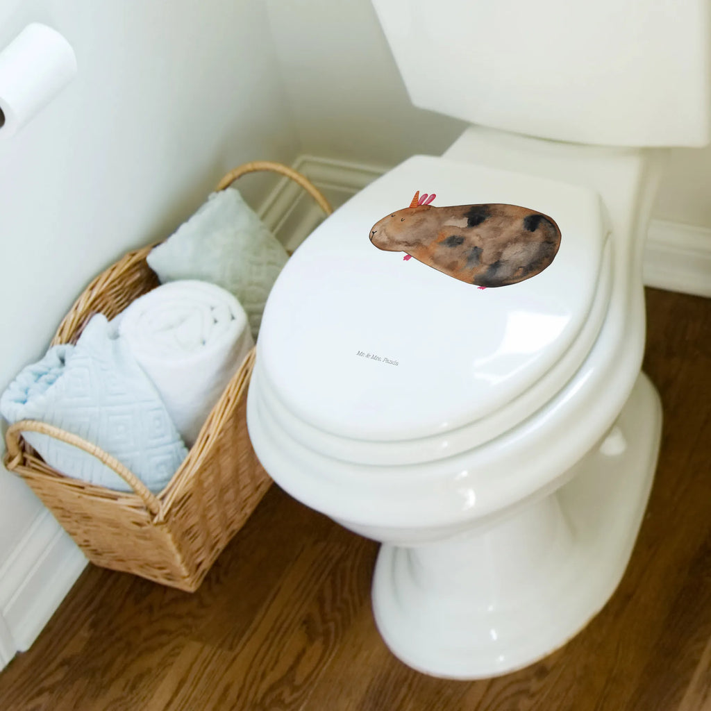 Motiv WC deska sedesowa Jednorożec świnka morska Toilettendeckel, Klobrille, WC-Sitz, Klodeckel, Toilette, Einhorn, Einhörner, Einhorn Deko, Unicorn, Meericorn, Meerschwein, Meerhörnchen, Meerschweinchen