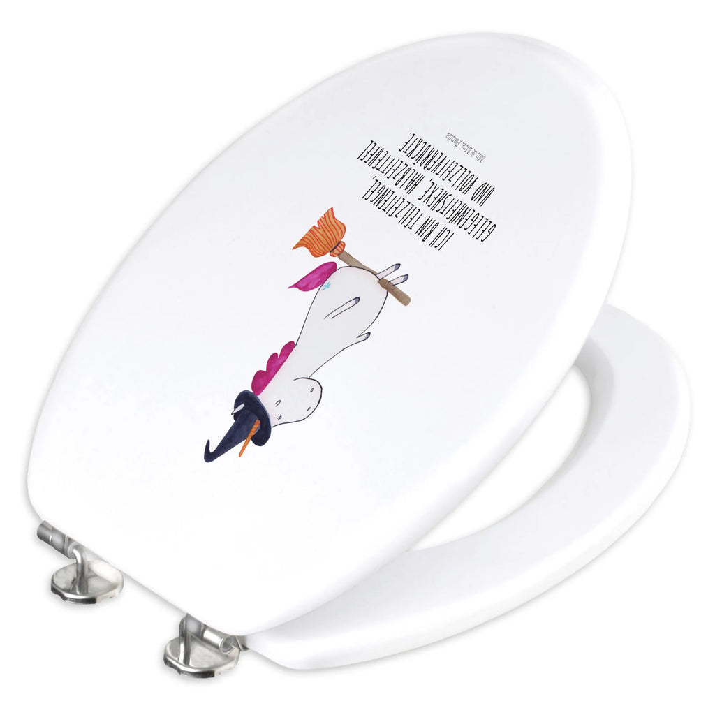 Motiv WC deska sedesowa jednorożec Czarownica Toilettendeckel, WC-Sitz, Klodeckel, Toilette, Klobrille, Einhorn, Einhörner, Einhorn Deko, Unicorn, Ehefrau, Freundin, Verrückte, Engel, Leben, Teufel, Frau, Hexe, Zicke