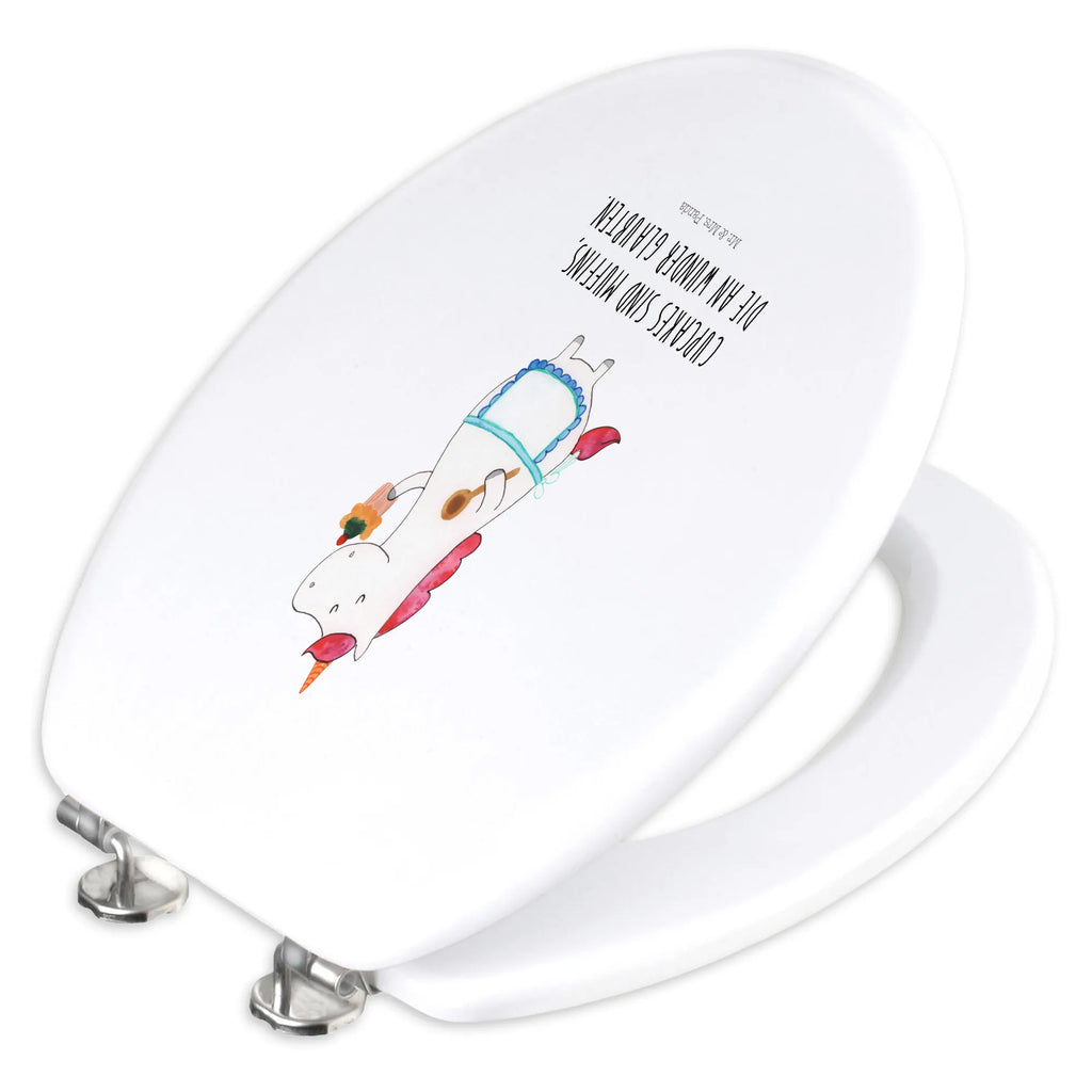 Motif toilet seat unicorn Kitchen wood, toilet seat, toilet, toilet lid, toilet cover, unicorn, unicorns, bake, motivation, baker present, cake, Unicorn, dreamer, pie, hobby cook, dreaming, muffin, Baker gift, cook